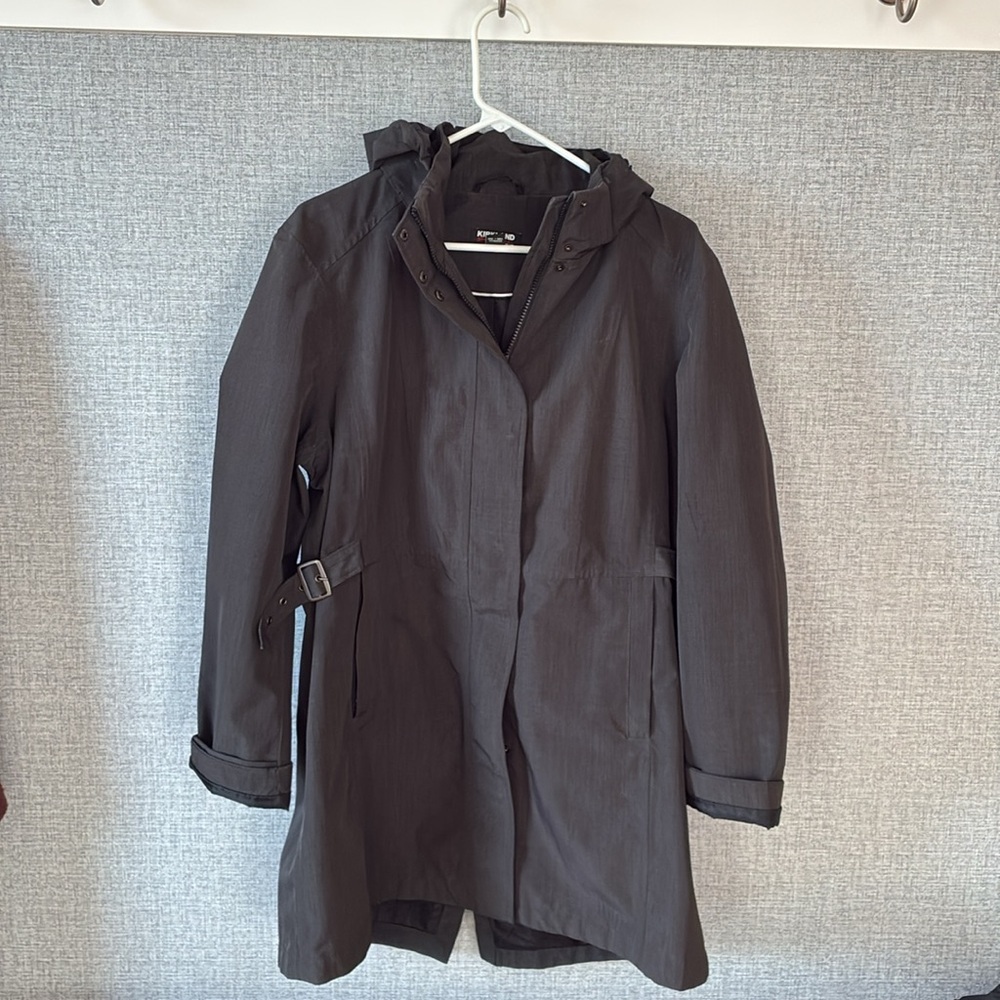 Rain trench coat